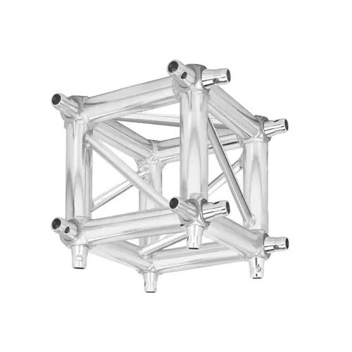 GUIL GUIL | DDO/TQN290-5 | corner piece for square truss TQN290 | five-way | 290 x 290mm | reinforced construction | Thickness: 2mm | including UTR-07 connectors