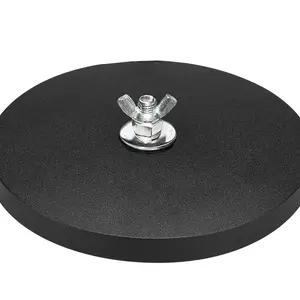 GUIL GUIL | FC-05 | floor plate with adapter for a spotlight | diameter: 13cm | 0.68kg | load capacity: 40kg