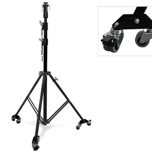 GUIL GUIL | FC-02/R | telescopic light stand with wheels | based on FC-02 | Height: 3.76m | Load capacity: 60kg
