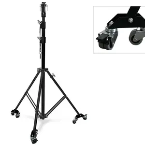 GUIL GUIL | FC-02/R | telescopisch lichtstatief met wielen | op basis van FC-02 | Hoogte: 3,76m | Belastbaarheid: 60kg