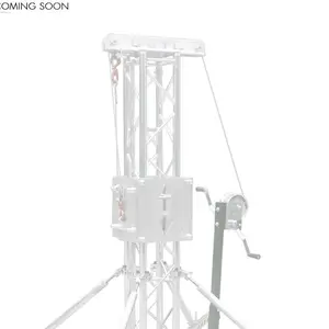 GUIL GUIL | TMD-600/8 | ground support tower | vierkant truss 400 x 400 | 3mm wanddikte | Max. hoogte: 8,39m | Belastbaarheid: 500kg