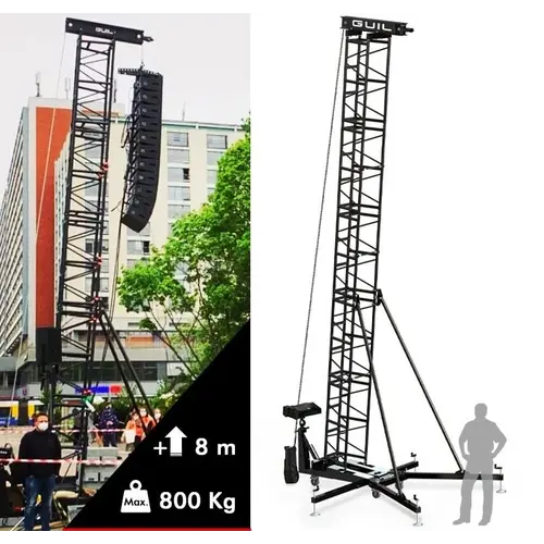 GUIL GUIL | TMD-570 | line array tower | Max. hoogte: 8,25m | Belastbaarheid: 800kg