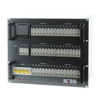 SRS Power | PDU1256H3SCPRCBO | Distributeur de courant 125A | CEE125 | 6x Harting 16-8, 3x schuko | 51xRCBO