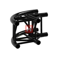 HOF* HOFKON | 290-4 | corner piece | C21 curved | Colour: Black