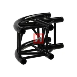 HOF* HOFKON | 290-4 | pièce d'angle | C21 courbé | Couleur : Noir HOFKON | 290-4 | pièce d'angle | C21 courbé | Couleur : Noir