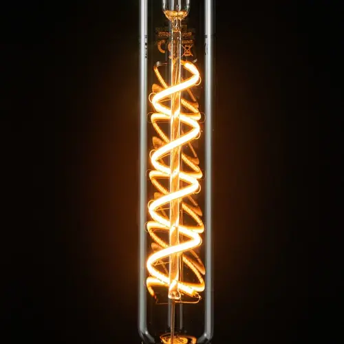 Segula* Segula | SG-55418 | LED tube model 185 curved spiral clear | E27 | 6.5W | 450 lm | 1900 K
