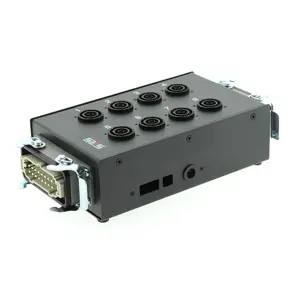 SRS Power* SRS Power | Breakout box Harting 16p | MSB H16T-6NAC3FPX Splitbox | H16 TRU: 8x NAC3FPX