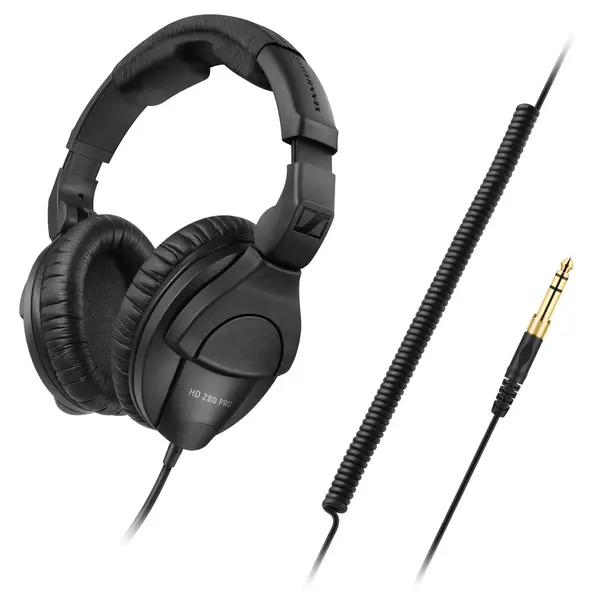 Sennheiser* Sennheiser | 506845 | Casque d'écoute | HD 280 PRO | 64 ohms | HiFi stéréo | câble de 3 m | jack 3,5 mm | fermé