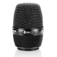 Sennheiser | 502575 | Module microphone | dynamique | MMD 835-1 BK | cardioïde | pour SKM100, 300, 500 G3 et G4, SKM2000, 6000 et 9000, SKM D1/AVX et SL Handheld DW | Couleur : Noir