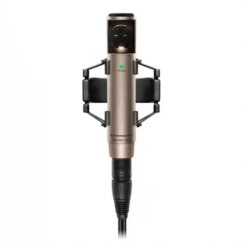 Sennheiser* Sennheiser | Studiomicrofoon | condensator | MKH 800 Twin Nx | 2x caridoide | variabele directionaliteit | XLR-5 | Inclusief MZQ80, MZS80 en AC20 | Kleur: Zwart of Nikkel