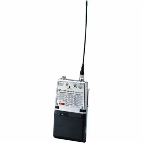 Sennheiser* Sennheiser | 005526 | Émetteur de poche | SK 250-UHF-B | 540-730 MHz | 24 MHz de largeur de bande de commutation | sans compartiment à piles