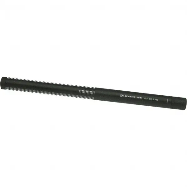 Sennheiser* Sennheiser | 005284 | Microphone canon | à condensateur | MKH 418 S | directionnel et bidirectionnel (disposition MS) | XLR-5 mâle | Couleur : Noir