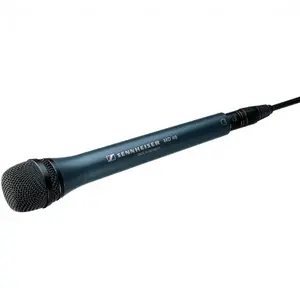 Sennheiser* Sennheiser | 005172 | Reporters microfoon | dynamisch | MD 46 | cardioide | elastische capsule mount | Kleur: Zwart | XLR-3 male