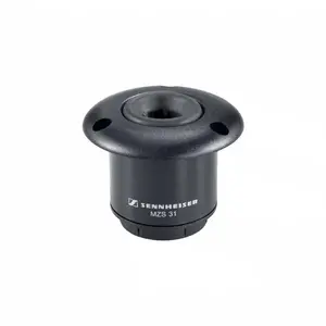 Sennheiser* Sennheiser | 005087 | Shockmount | MZS 31 | for MZH gooseneck microphones | flush mount | Colour: Black Sennheiser* Sennheiser | 005087 | Shockmount | MZS 31 | for MZH gooseneck microphones | flush mount | Colour: Black