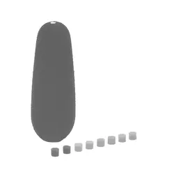 Sennheiser* Sennheiser | 003194 | Plop cap | MZW 61 | for MKH 60 | Colour: Anthracite | including 8-colour label kit Sennheiser | 003194 | Plop cap | MZW 61 | for MKH 60 | Colour: Anthracite | including 8-colour label kit