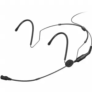Sennheiser* Sennheiser | Headset | HSP 4-ew-3 | cardioid | 1.6-metre cable | 3.5mm EW jack jack | Colour: Beige or Black