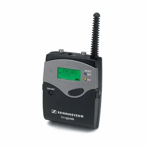 Sennheiser* Sennheiser | 500548 | Emetteur de poche | SK 2020-D | Tourguide | numérique | 6 canaux | 863-865 MHz | avec pack batterie BA2015