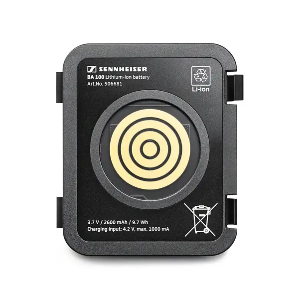 Sennheiser* Sennheiser | 506681 | Pack batterie | BA 100 | TeamConnect | Li-Ion | 3.7V | 2600 mAh
