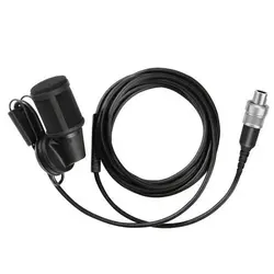 Sennheiser* Sennheiser | 003579 | Lavalier microphone | MKE 40-4 | clip-on | omidirectional | condenser | 3 pin SE jack | for SK 100, SK300 and SK500 | black Sennheiser | 003579 | Lavalier microphone | MKE 40-4 | clip-on | omidirectional | condenser | 3 pin SE jack | for SK 100, SK300 and SK500 | black