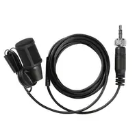 Sennheiser* Sennheiser | 003579 | Microphone de Lavalier | MKE 40-4 | clip-on | omidirectionnel | condensateur | jack SE 3 broches | pour SK 100, SK300 et SK500 | noir