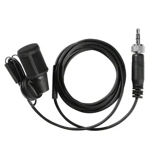 Sennheiser* Sennheiser | 003579 | Lavalier microphone | MKE 40-4 | clip-on | omidirectional | condenser | 3 pin SE jack | for SK 100, SK300 and SK500 | black