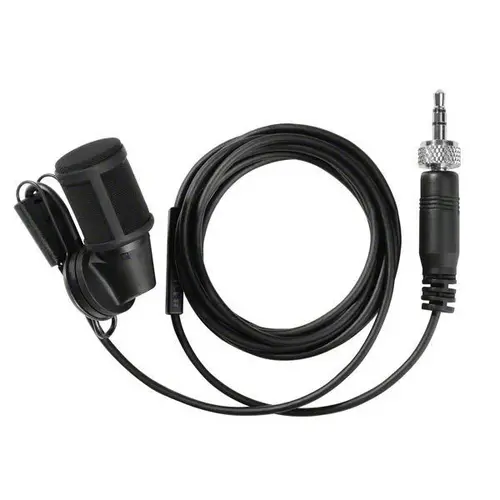 Sennheiser* Sennheiser | 500527 | Lavalier microfoon | MKE 40-ew | clip-on | omidirectioneel | condensator | 3,5 mm SE jack | voor SK 100, SK300 en SK500 | Kleur: Zwart