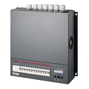 SRS Lighting* SRS Lighting | DDPG1213B-8-WM | Wall dimmer 12-channel DDP | Circuit breakers: RCBO | Power: 13A | Main: Main switch | DMX 3+5pin | Excluding backplate