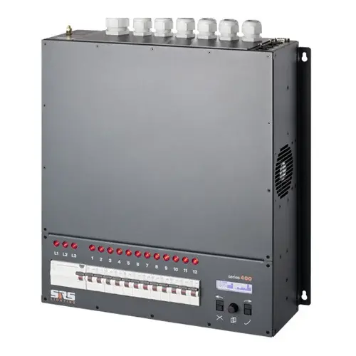 SRS Lighting* SRS Lighting | DDPG1213B-8-WM | Wall dimmer 12-channel DDP | Circuit breakers: RCBO | Power: 13A | Main: Main switch | DMX 3+5pin | Excluding backplate