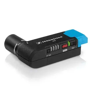 Sennheiser* Sennheiser | 505854 | Plug-on ontvanger | EKP AVX-3-EU | compact formaat | direct in de XLR ingang | snel instelbaar | AES encryptie | hotshoe bevestiging | XLR naar minijack kabel | USB oplaadbaar