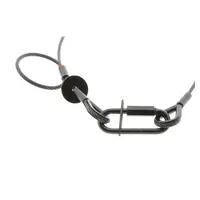 Saveking Saveking | Safety | Colour: black | Various lengths | Fitted with loop with lacquer seal | BGV-C1