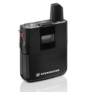 Sennheiser* Sennheiser | 505859 | Kit de poche sans fil | SK AVX-3 | Couleur : Noir | 1880 - 1900 MHz | Connecteur Jack EW | kit de poche, batterie BA30 et étui