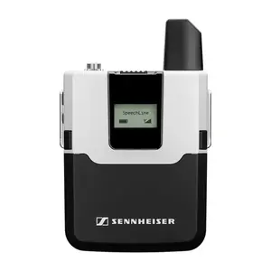 Sennheiser* Sennheiser | 505883 | Système de poche sans fil | SL BODYPACK DW-3-EU | Couleur : Argent-Noir | 1880 - 1900 MHz | EW Jack jack jack | système de poche, batterie BA30 et étui