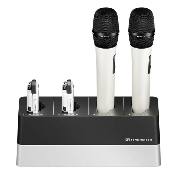 Sennheiser* Sennheiser | 506800 | Charging station | CHG 4N EU | network charger | four charging options, for SL bodypack DW or SL handheld DW of the SpeechLine series