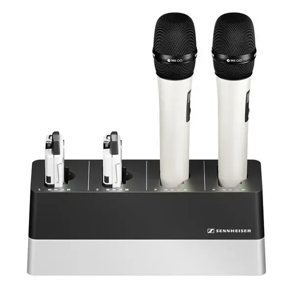 Sennheiser* Sennheiser | 506800 | Charging station | CHG 4N EU | network charger | four charging options, for SL bodypack DW or SL handheld DW of the SpeechLine series