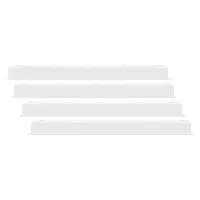 Sennheiser* Sennheiser | 508290 | Speechline brackets | SL CM EB 625 | Four extension brackets for flush mounting of Speachline Ceiling Mic 2 | from 590mm to 617mm housing