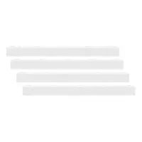 Sennheiser* Sennheiser | 508528 | Speechline brackets | SL CM EB US | Four extension brackets for flush mounting of Speachline Ceiling Mic 2 | from 590mm to 605mm housing