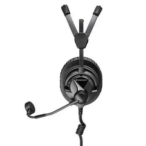 Sennheiser* Sennheiser | 506978 | Headphones | with microphone | HMDC 27 | Headphones with microphone, headband padding, wind and pop-up screen, cable clip