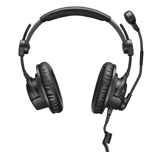 Sennheiser* Sennheiser | 506978 | Hoofdtelefoon | met microfoon | HMDC 27 | Hoofdtelefoon met microfoon, hoofdband padding, wind en pop-up scherm, kabelclip