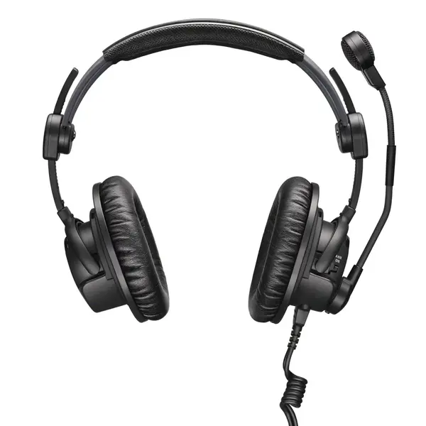 Sennheiser* Sennheiser | 506978 | Headphones | with microphone | HMDC 27 | Headphones with microphone, headband padding, wind and pop-up screen, cable clip