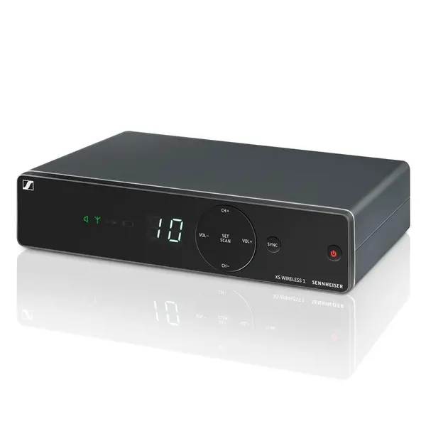 Sennheiser* Sennheiser | 507108 | Kit de poche sans fil | XSW 1-825 | Poignée de poche, capsule de microphone, pince de microphone, récepteur