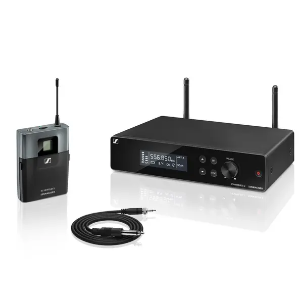Sennheiser* Sennheiser | 507136 | Wireless bodypack set | XSW 2-CI1 | Bodypack, instrument cable, receiver, rackmount kit