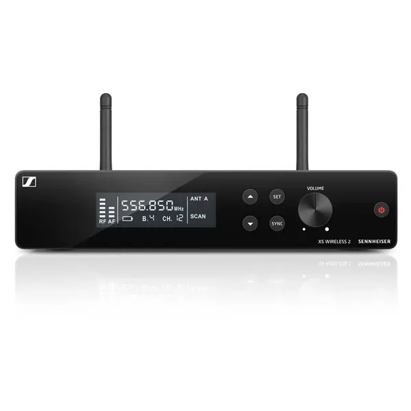 Sennheiser* Sennheiser | 507136 | Wireless bodypack set | XSW 2-CI1 | Bodypack, instrument cable, receiver, rackmount kit
