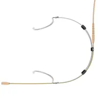 Sennheiser* Sennheiser | Headset | HSP ESSENTIAL OMNI | Colour: Beige or Black | 3-pin | 1.3m cable | for 2000, 5000, 6000 and 9000 series | including pop cap and storage case