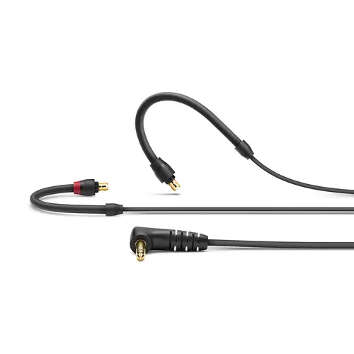 Sennheiser* Sennheiser | 508584 | In-Ear kabel voor IE 400 en 500 PRO | 1,3 m kabellengte | 3,5 mm jack connector | Kleur: Zwart