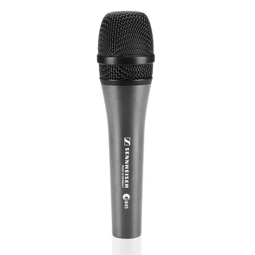 Sennheiser* Sennheiser | 004516 | vocal microphone | e-845-S | dynamic | cardioid | with sWitch | including clip and case