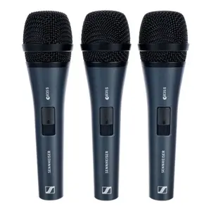 Sennheiser* Sennheiser | 507359 | vocal microphone | 3-pack e835-S | dynamic | cardioid | with sWitch | including clip and case