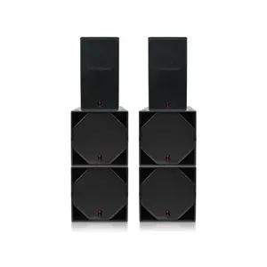 Voice-Acoustic* Voice-Acoustic | Speakerset Modular-15 18-inch actief | SubSat-15sp Set