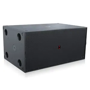 Voice-Acoustic* Voice-Acoustic | Paveosub-218sp DDA | 2x18-inch subwoofer | actief | met ingebouwde Dante