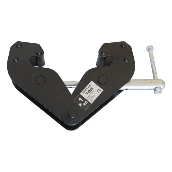 Eller | Beam clamp | WLL 1 to 3 tonnes | Colour: Black ELLER Eller | Beam clamp | WLL 1 to 3 tonnes | Colour: Black