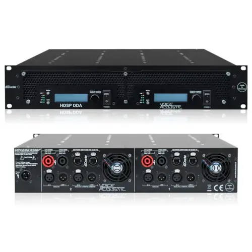 Voice-Acoustic* Voice-Acoustic | amplificateur HDSP-4DDA | 4 canaux | DSP | Dante | 6400W